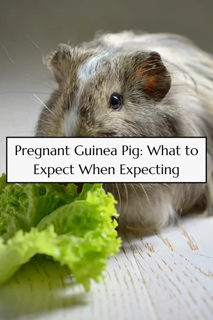 pregnant guinea pig